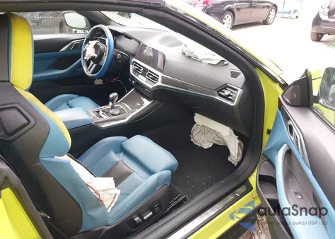 2022 BMW M4 Competition xDrive из США, поврежденный, VIN WBS33BA09NCK69031